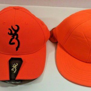 Browning Hunting Baseball Hat Orange  & Midway Hat